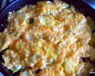 Картофель по-французски на сковороде