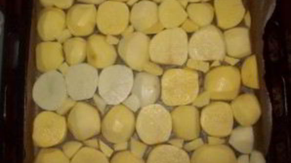 картофель по-французски с фаршем