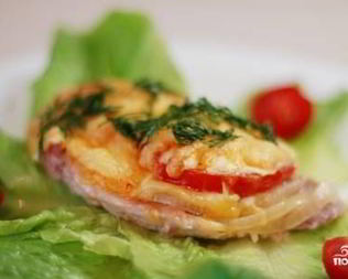 Куриное мясо по-французски