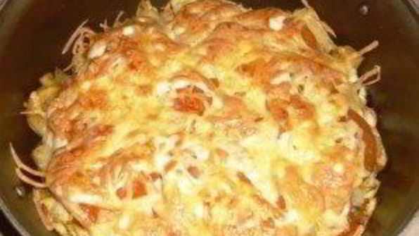 курица по-французски с картошкой