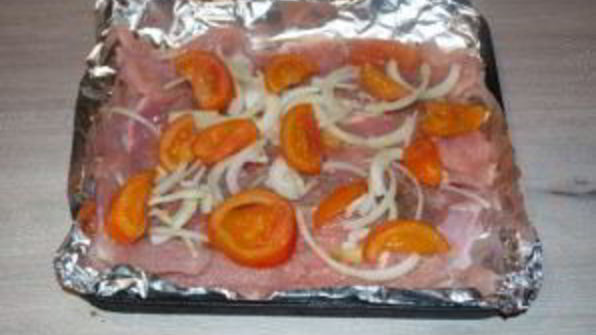 мясо по-французски из куриного филе