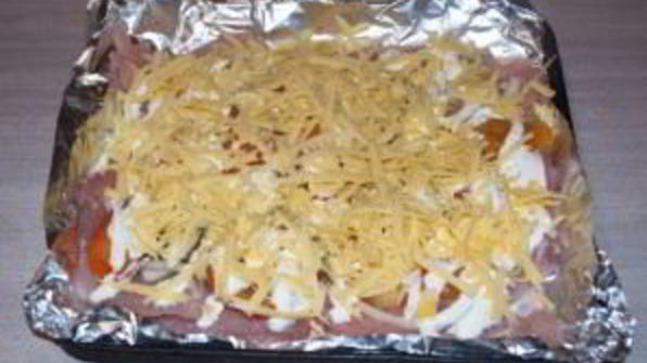 мясо по-французски из куриного филе