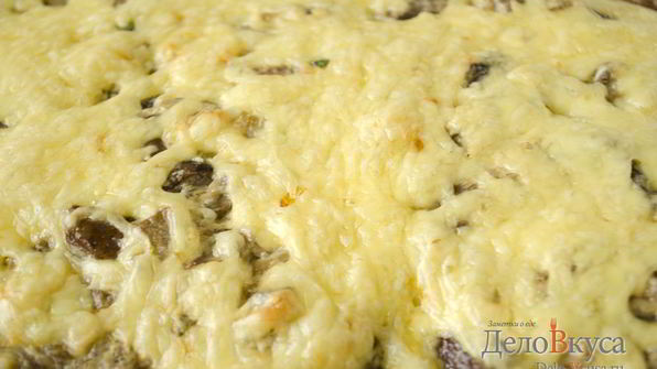 мясо по-французски из свинины с грибами