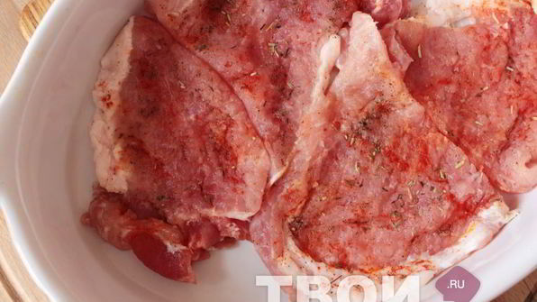 мясо по-французски с картошкой