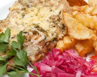 Мясо по-французски