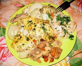 Свинина по-французски