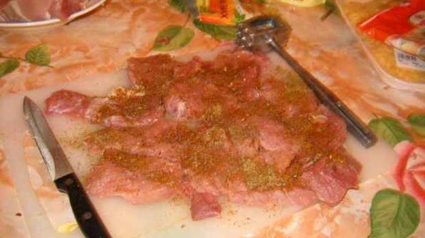 свинина по-французски