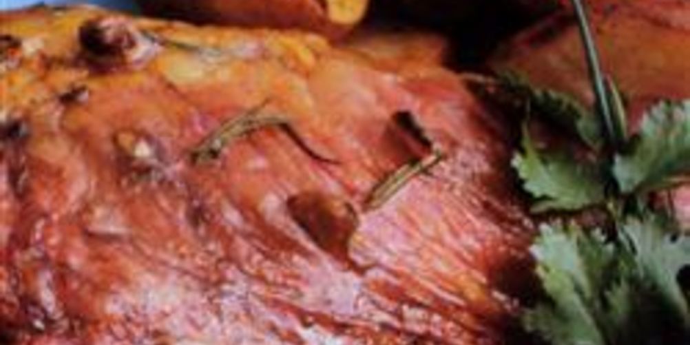 Рецепт бараньей ноги