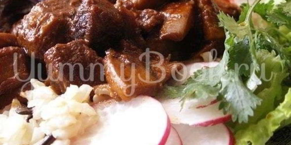 Рецепт говядины в красном вине