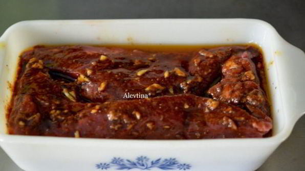 говядина в японском стиле