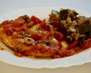 Индейка в сухарях