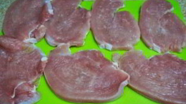 индейка в сухарях