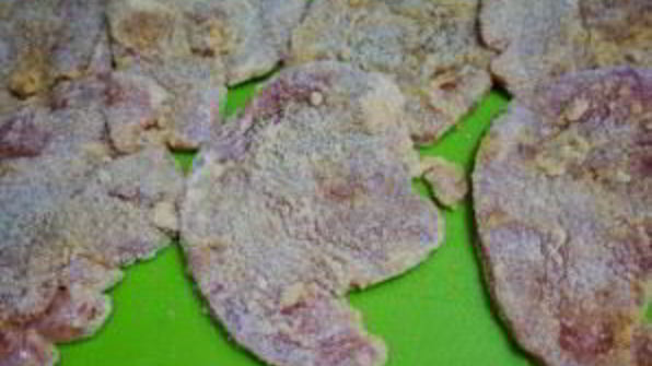 индейка в сухарях