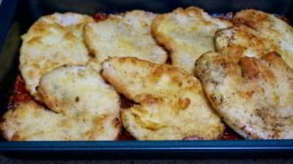 индейка в сухарях