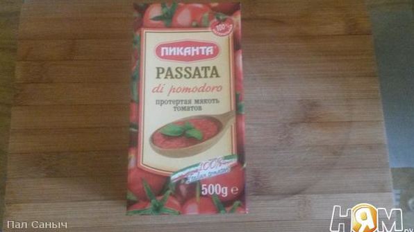 кролик в томатно-сливочном соусе с петрушкой