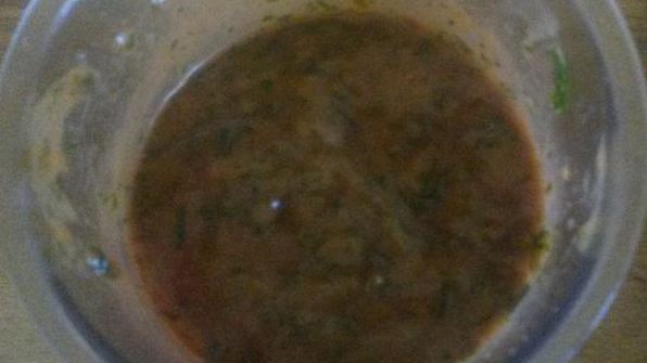 кролик в томатно-сливочном соусе с петрушкой