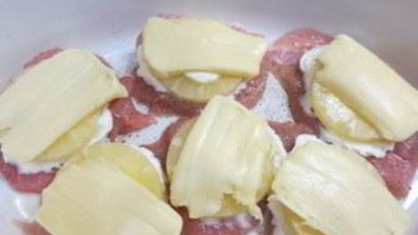 куриная грудка с ананасами