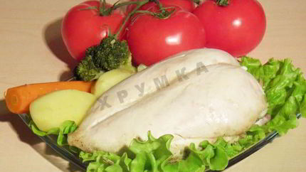 Куриные грудки на пару в мультиварке