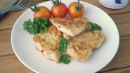 Куриные отбивные кусочками