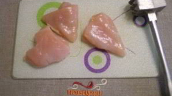 куриные отбивные кусочками