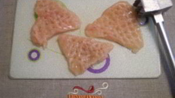 куриные отбивные кусочками