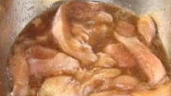 куриные палочки в кокосовой стружке