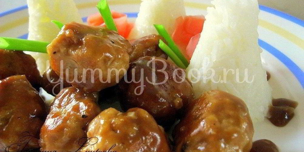 Рецепт куриных шариков в глазури