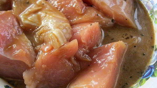 куриные шарики в глазури