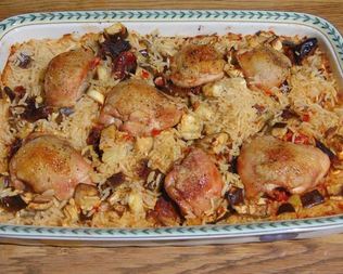 Курица с финиками по-магрибски