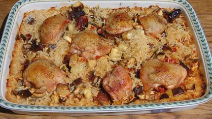 Курица с финиками по-магрибски