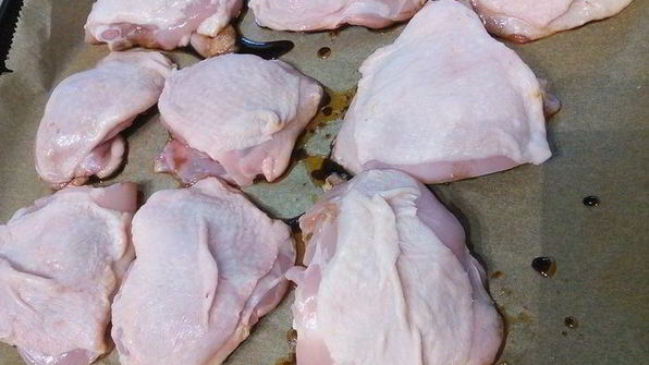 курица в острой глазури