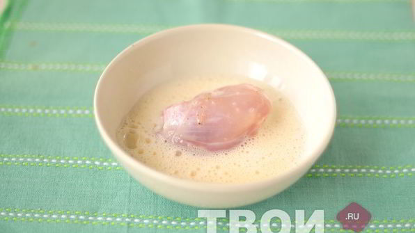 курица в панировке из кукурузных хлопьев