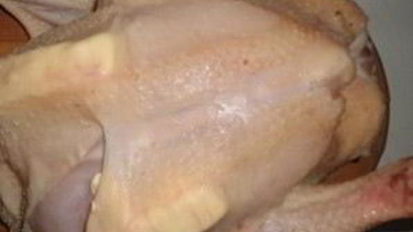 курица в рукаве в духовке