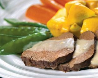 Мясо с овощами в итальянском стиле