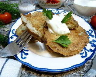 Отбивные из вешенок