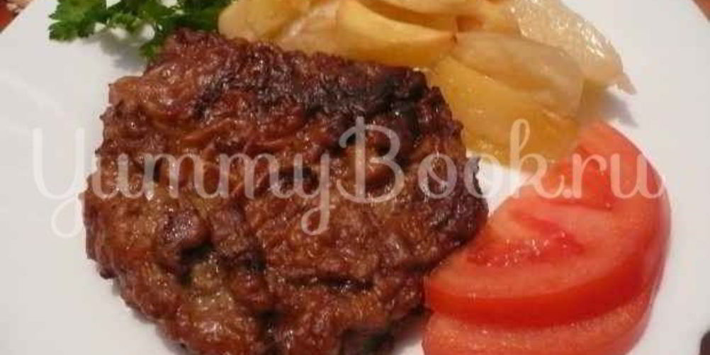 Рецепт отбивных в красном вине