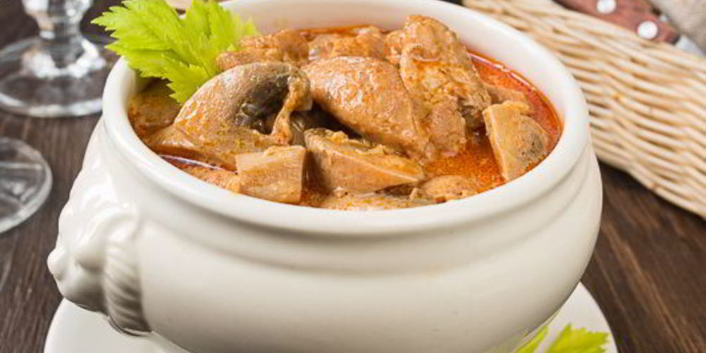 Рецепт паприкаша из курицы с грибами