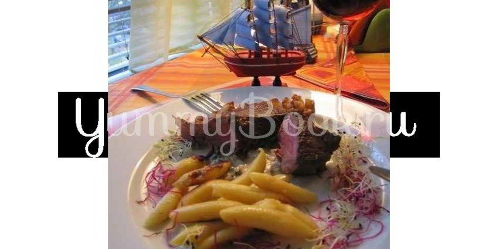 Рецепт ростбифа под соусом с перцем