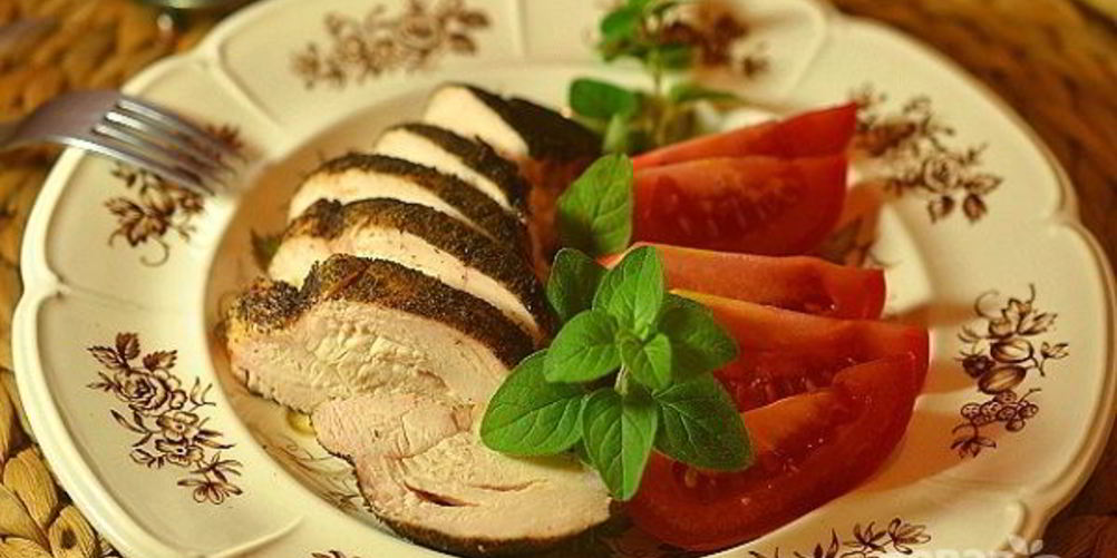 Рецепт сочной курицы с травами