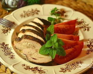 Сочная курица с травами