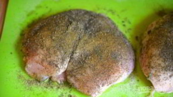 сочная курица с травами