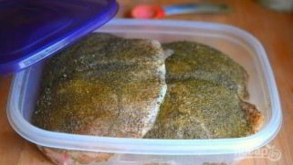 сочная курица с травами