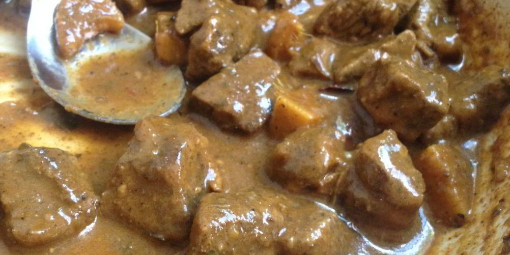 Рецепт свинины с имбирем и карри