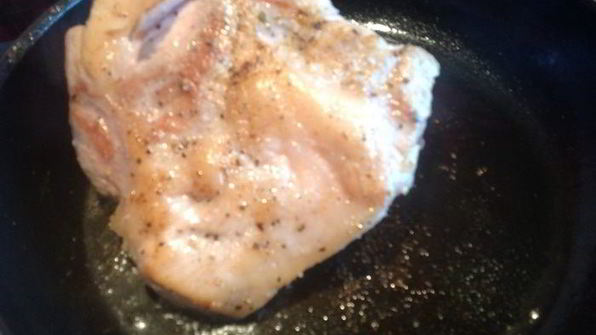 свинина с тыквой и пряными травами