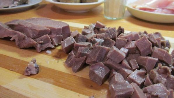 свиной желудок фаршированный