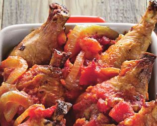 Цыпленок качиаторе в духовке