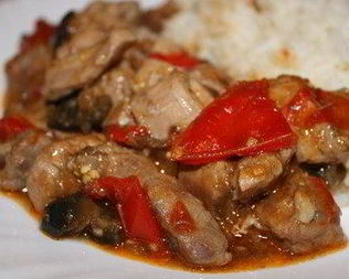 Цыпленок по-провансальски