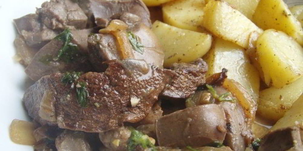 Рецепт тушеных бараньих потрохов
