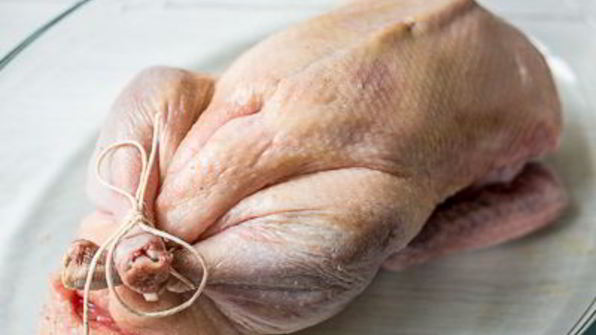 запеченная утка в лаймово-медовой глазури