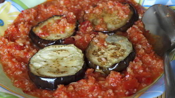 баклажаны огонек